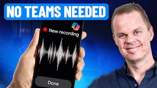 Information How to Record Physical Meetings with Microsoft 365 Copilot Update
