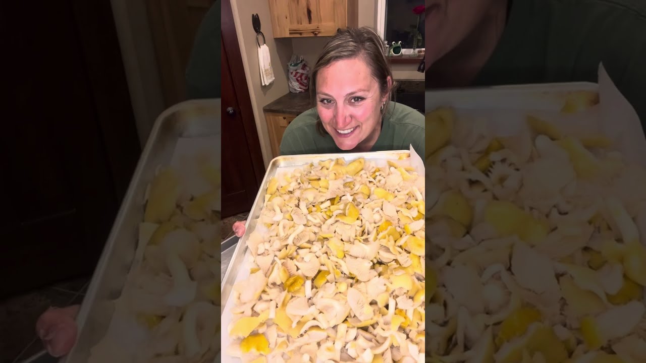 Oyster Mushrooms = Freezing