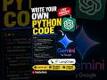 Build Your Own ChatGPT with Python + Gemini AI 🔥#Python #GeminiAI #LangChain #ChatGPT #AIChatbot