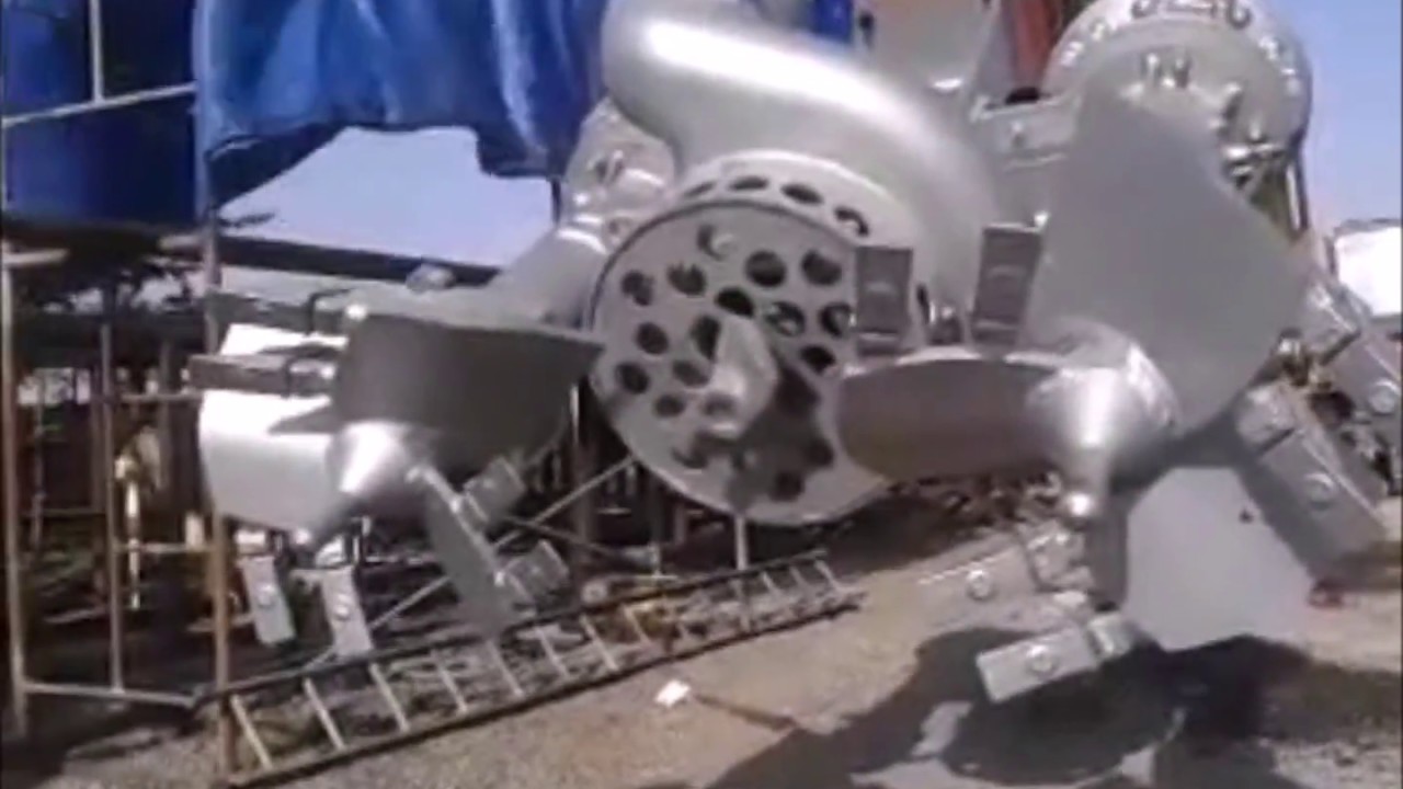 Dragflow Hydraulic Dredging Pump Installation - YouTube