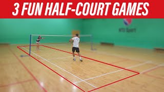 BWF Community | Three fun training games on half a court screenshot 3