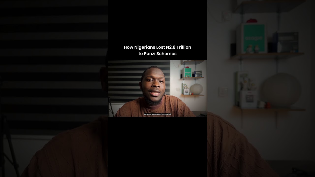 How Nigerians Lost N2.8 Trillion to Ponzi Schemes #nigeria #ponzi #cbex #fraud #crime