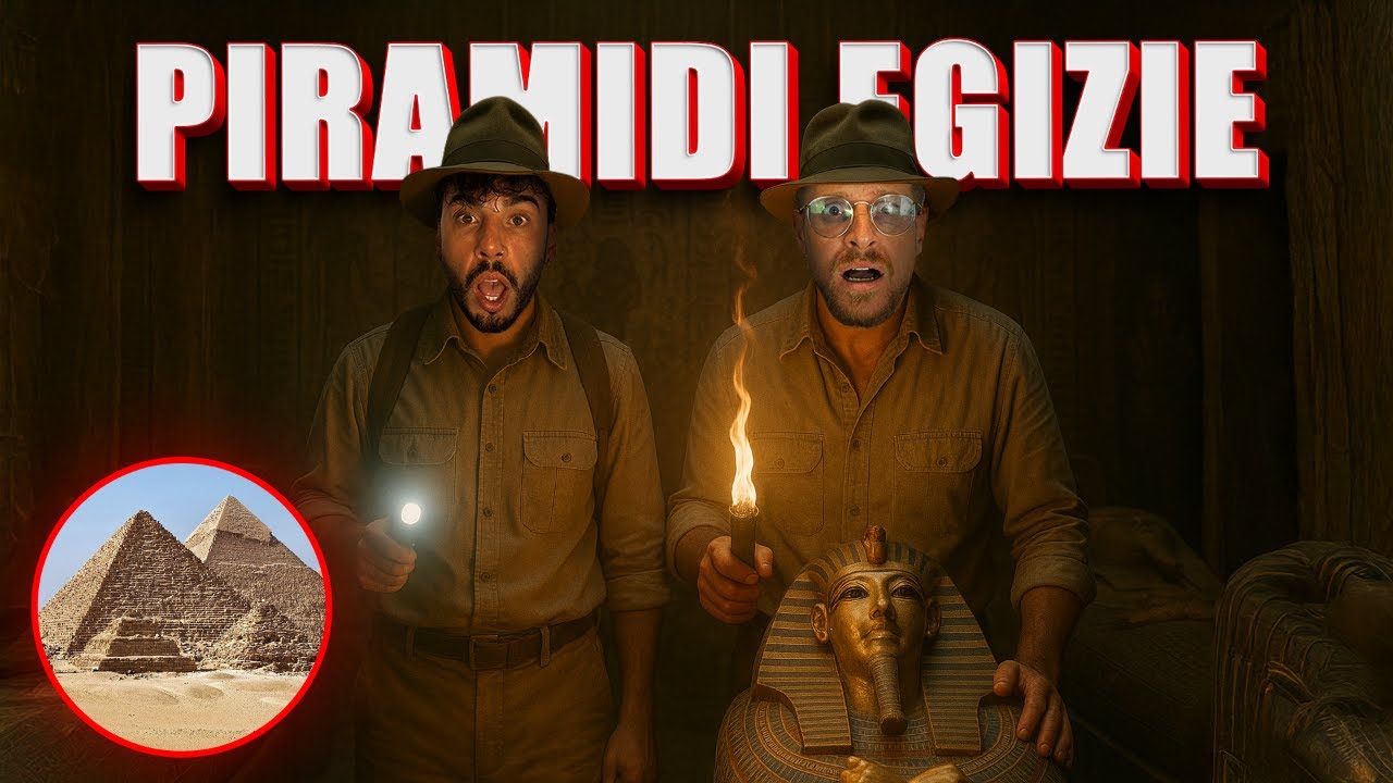 NON CI POSSO CREDERE RIUSCIAMO A ENTRARE DENTRO UNA PIRAMIDE - QUI DENTRO MANCA COMPLETAMENTE L’ARIA