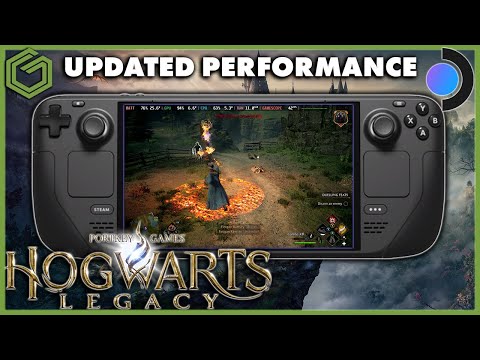 Steam Deck - Hogwarts Legacy - Steam OS - NEW UPDATED Performance Test - We Got Some Patches!!