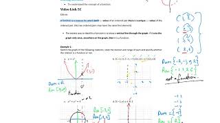 Unit 1 Functions 2020 5C
