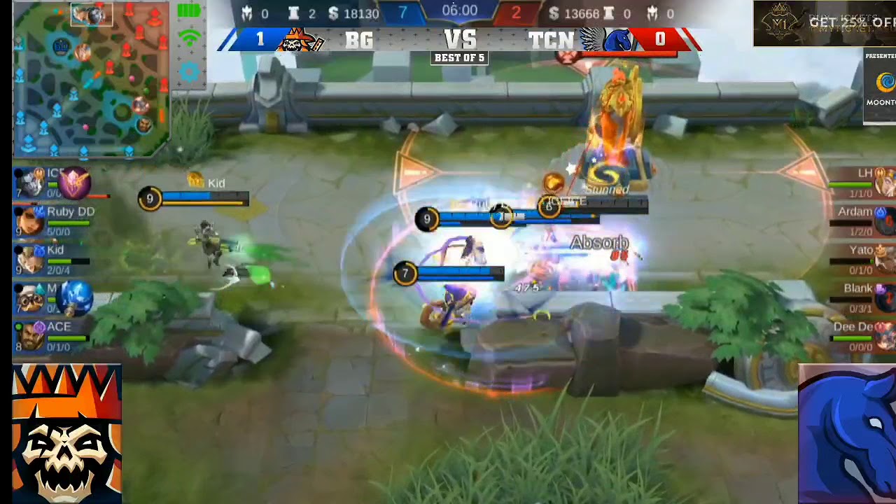 BG Vs TCN ( Grand Final )
Best of Five
Game 2
MPL MM Season 3