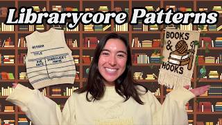 30 Crochet & Knitting Patterns for Book Lovers *beyond the bookmarks and sleeves🤓📚*