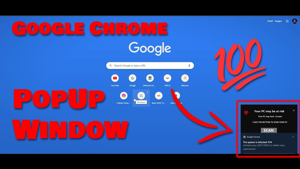 How To Disable Pop Ups in Google Chrome | How to Stop Popup Ads in ...