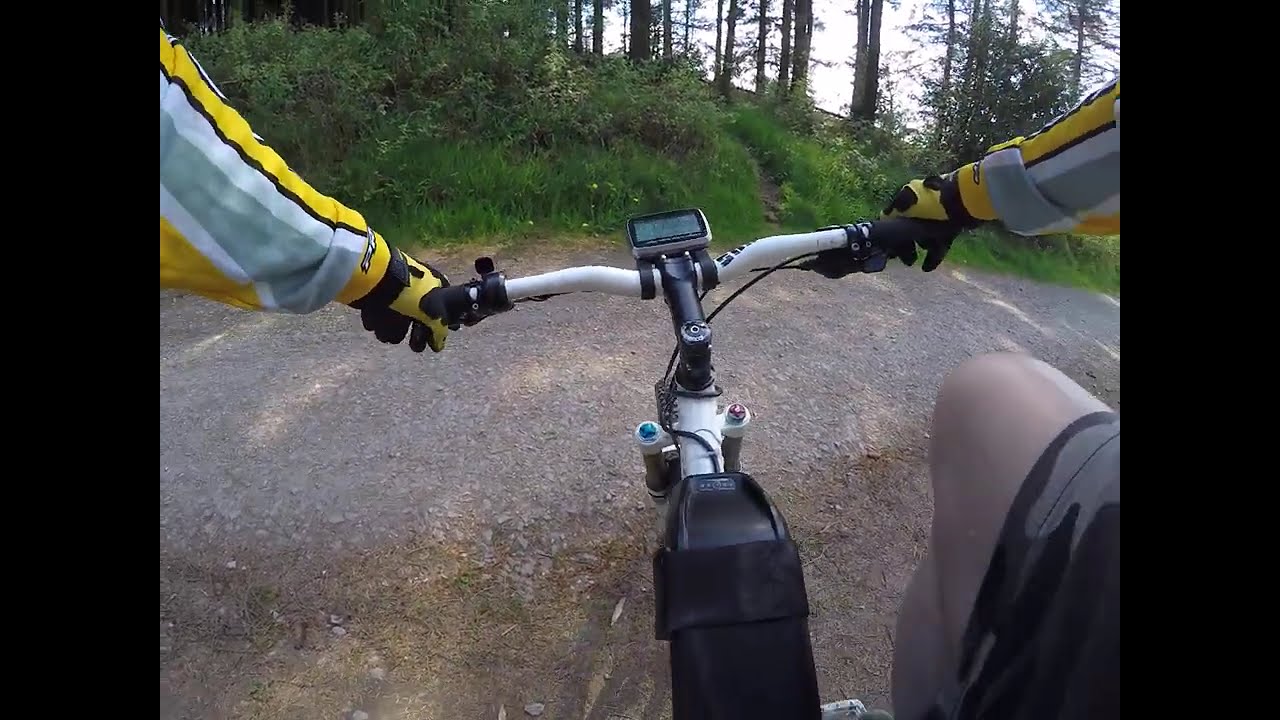 Commencal Meta 750w Motor Riding Up  Macclesfield Forests Downhill Course, Effortlessly, Part 3