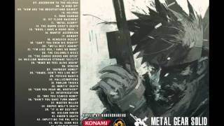 Metal Gear Solid Digital Graphic Novel OST Unit FOXHOUND