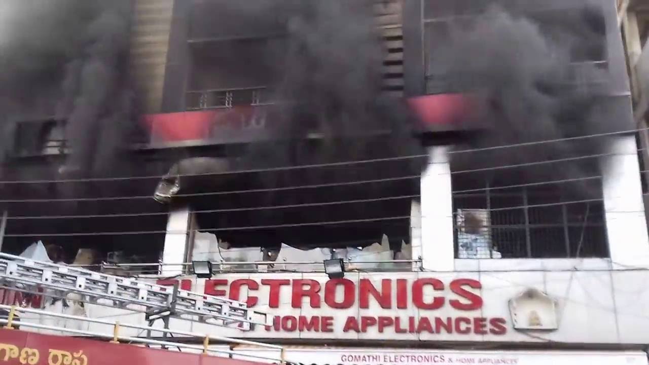 Gomati electronic Fire in hyderabad