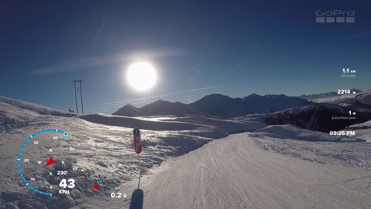 2019 La Plagne - Ride 6 - Gopro Hero 5 Black