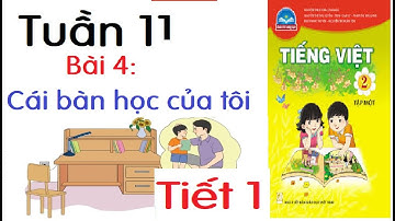 Tiếng Việt 2 Bài 4 Cái bàn học của tôi Tiết 1 Sách Chân trời sáng tạo