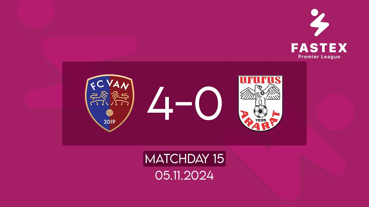 Fastex Premier League Matchday 15 FC Van FC Ararat 05 11 2024 fastex-premier-league-matchday-15-fc-van-fc-ararat-05-11-2024
