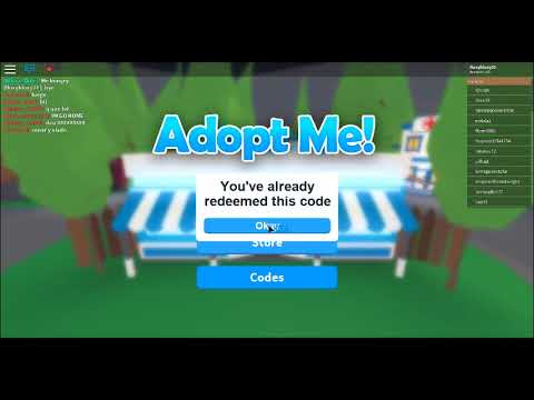 Codes For Adopt Me Roblox 2019 August