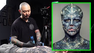 Tattoo Artist Talks Body Modification and Suicide Face Modification Bodymodification Tattoo Shorts