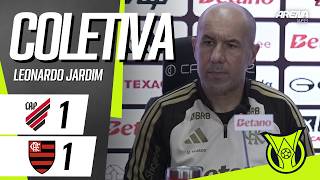 COLETIVA LEONARDO JARDIM | AO VIVO | Athletico-PR x Flamengo - Brasileirão 2026