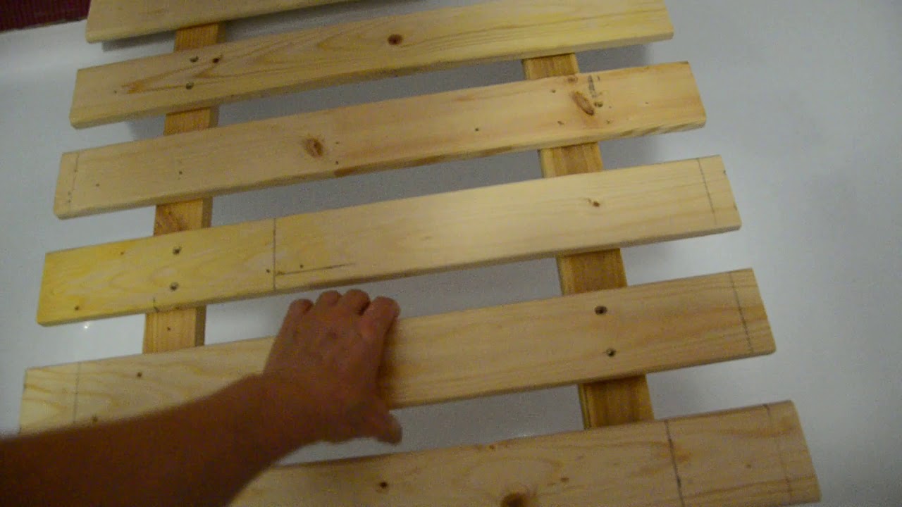 Решетка для ванны из обрезков. - YouTube