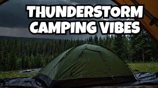 The Ultimate Thunderstorm Camping Sleep Ambience 2024