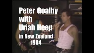 Uriah Heep with Peter Goalby in New Zealand 1984. HD video.