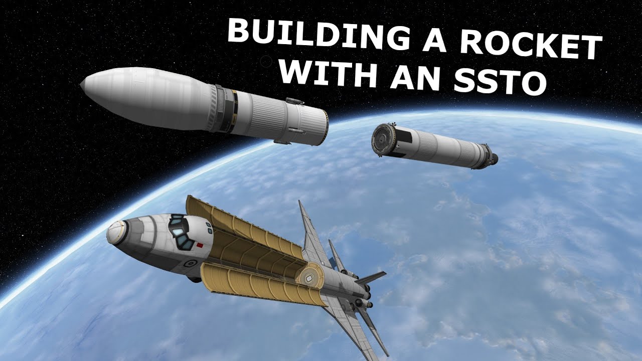 KSP: Building A Rocket With An SSTO! [stock 1.11] - YouTube