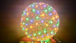 20cm LED Petal Ball -Multi-Colour screenshot 5
