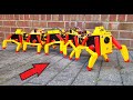 Robot Centipede with Flexible Drive Train