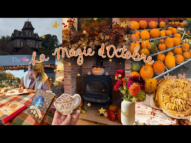 VLOG 94 🎃 October Diaries : entre Paris, Disneyland et moments cosy d'automne à la maison