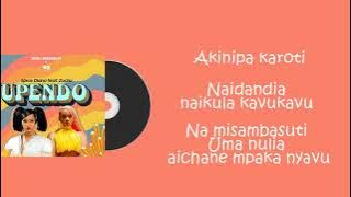 Upendo Lyrics Video by Spice Diana ft Zuchu
