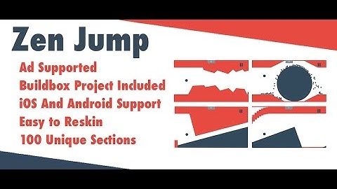 Zen Jump - Buildbox Game Template