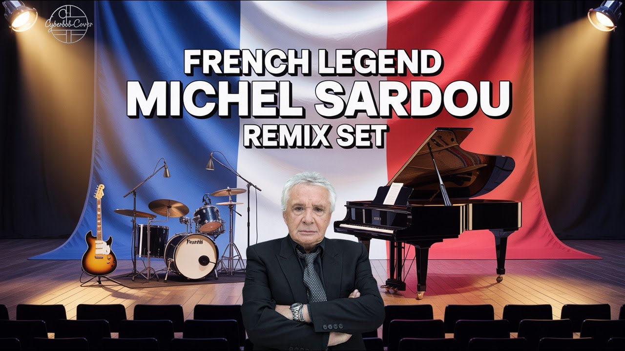 🎤 FRENCH  LEGEND - MICHEL SARDOU REMIX SET 💽