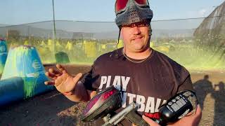 Planet Eclipse Cs3 Pro Brittle Paint Test // Valken Redemption Pro & GI 5 Star Paintballs