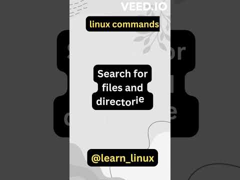 linux find