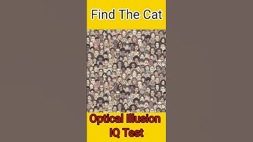 find out the cat |optical Illusion| IQ Test #youtubeshorts #viral #shorts
