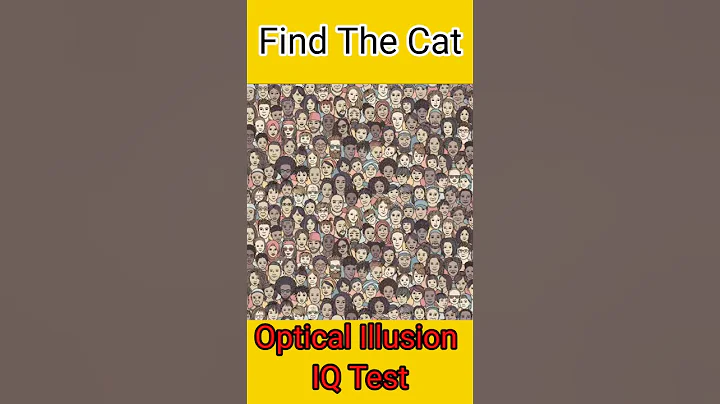 find out the cat |optical Illusion| IQ Test #youtubeshorts #viral #shorts
