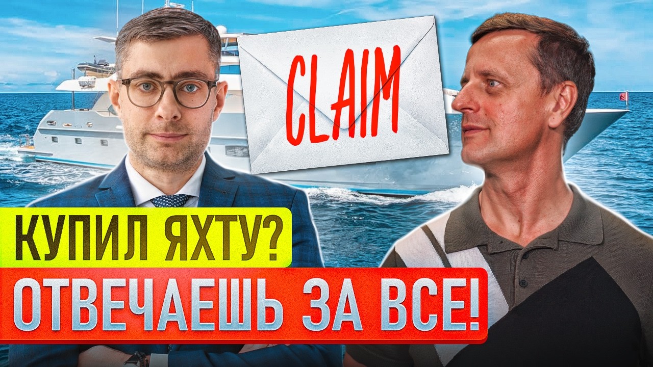 Купил яхту? Ты отвечаешь за всё | Юридические риски оунера, капитана и экипажа