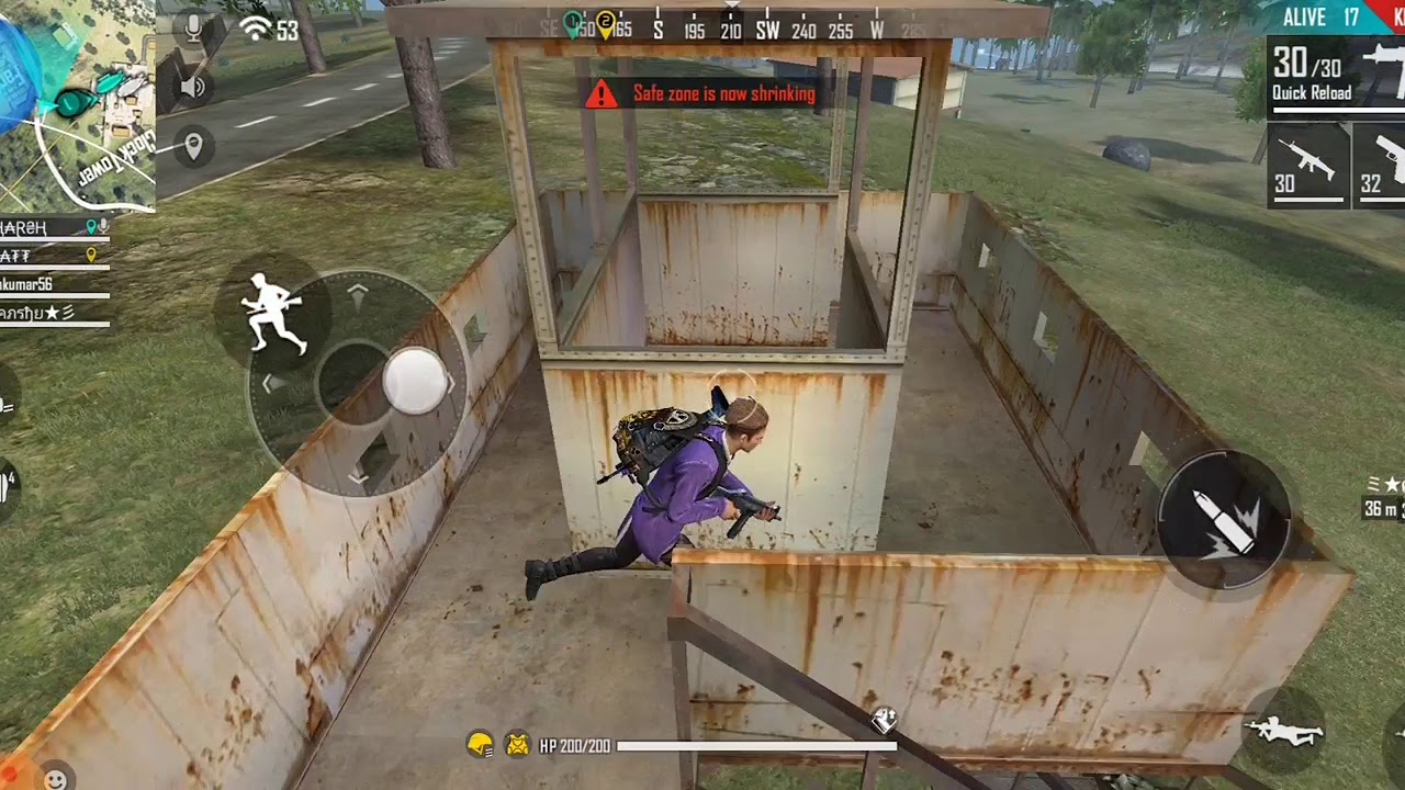 Squad Rank match with Booyah in Garena free fire - YouTube