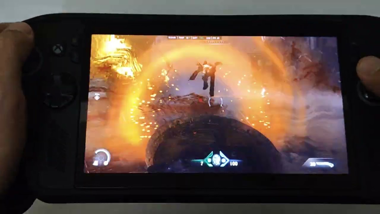 Doom The Dark Ages on ROG Xbox Ally X Handheld Preset