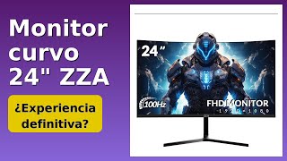 RESEÑA (2025) : Monitor curvo 24" ZZA. DETALLES ESENZIALES