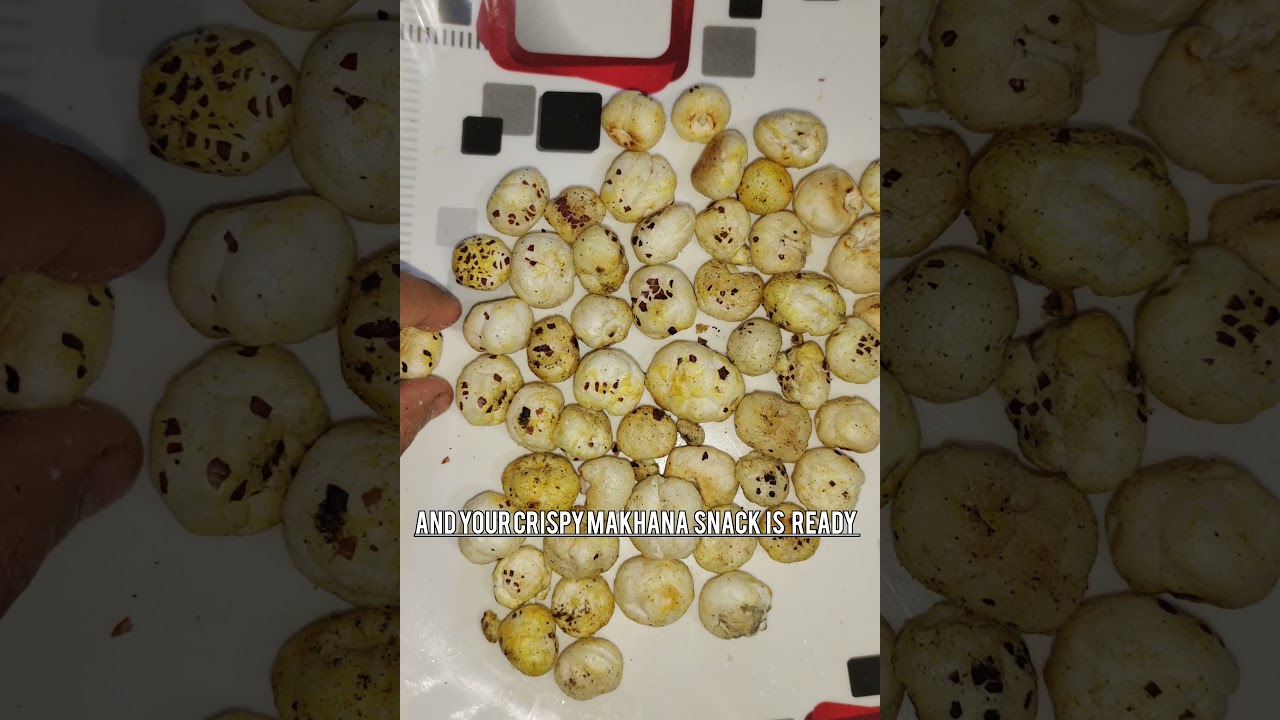 Snacks for baby / 10 months + baby snack receipe  makhana snacks 