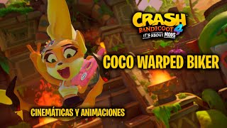 Coco Warped Biker Skin All Cinematics And Animations - Crash Bandicoot 4 Pc Mods