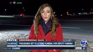 Funeral for slain Douglas County Deputy Zackari Parrish to be held today