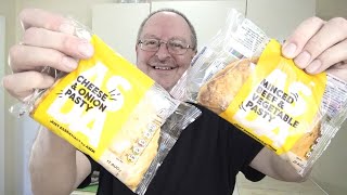 Asda Just Essentials Cheese & Onion Pasty and Minced Beef & Vegetable Pasty 50p Each  ~ Food Review  screenshot 1