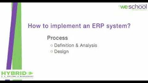 ERP Implementation Life Cycle