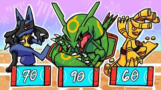 Choose Your Pokemon By Their LOWEST Stat
