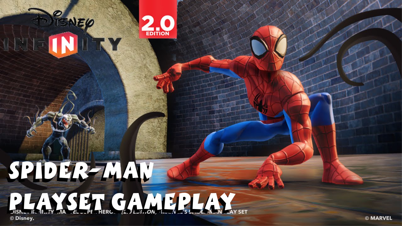 Disney Infinity 2.0 SpiderMan Gameplay Marvel's Ultimate SpiderMan