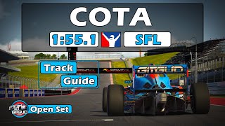 iRacing Super Formula Lights COTA Track Guide - 1:55.1 - 2024 Season 2