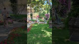 Beautiful island Capri. Gardens of Augustus