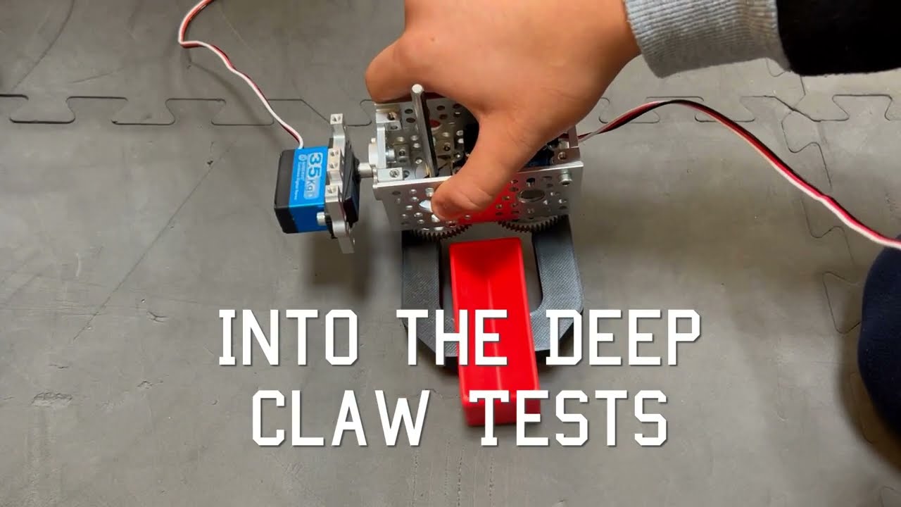 FTC Claw Test Into the Deep - YouTube