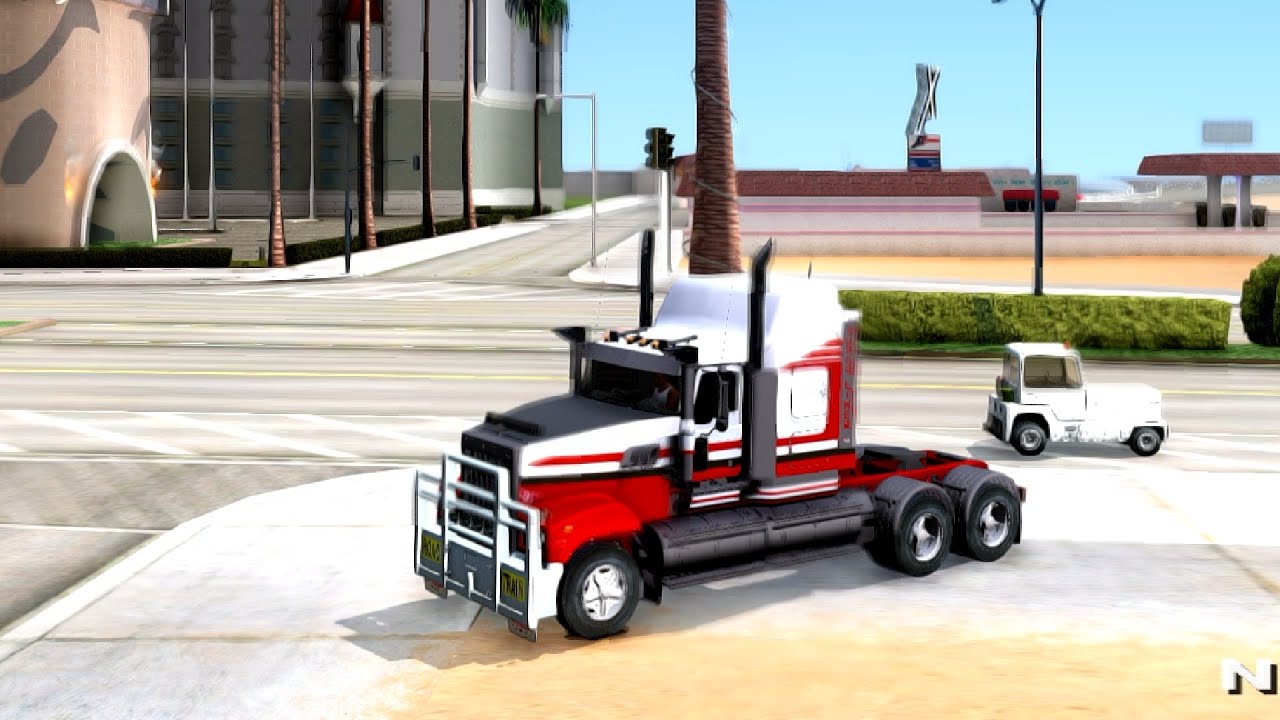 #114 Mack Superliner 6x4 | New Cars / Vehicles in GTA San Andreas [ENB ...
